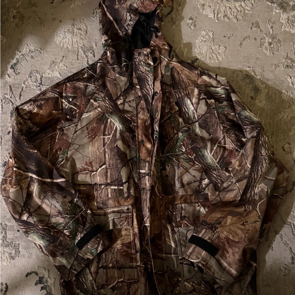 Bone Dry Camouflage Hooded Men's Jacket